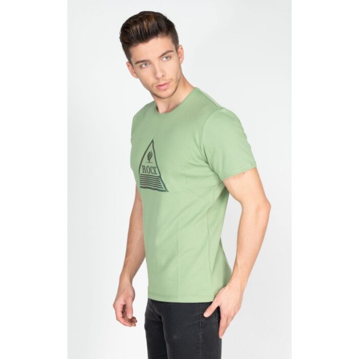 ⁦بلوزة تي شيرت شبابية من روك⁩ - الصورة ⁦2⁩