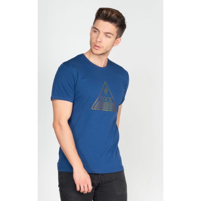 ⁦بلوزة تي شيرت شبابية من روك⁩ - الصورة ⁦2⁩