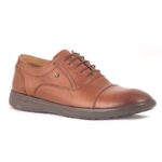 Dr. Flexer Men's Casual Medic Leather Shoes - حذاء دكتور فليكسر رسمي جلد للرجال لون بني