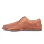 ⁦Dr. Flexer Men's Casual Medic Leather Shoes - حذاء دكتور فليكسر طبي جلد للرجال لون بني⁩ - الصورة ⁦3⁩