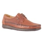 Dr. Flexer Men's Casual Medic Leather Shoes - حذاء دكتور فليكسر رسمي جلد للرجال لون بني