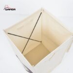 ⁦سلة غسيل على شكل غسالة ( 36×36×60 سم )⁩ - الصورة ⁦3⁩