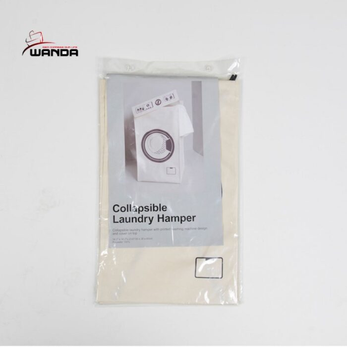 ⁦سلة غسيل على شكل غسالة ( 36×36×60 سم )⁩ - الصورة ⁦4⁩