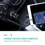 ⁦Ugreen Car Charger Qualcomm 3.0 quick charge⁩ - الصورة ⁦9⁩