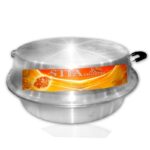 ⁦فرن المنيوم كهربائي وسط قياس 18*40 سم⁩ - الصورة ⁦2⁩