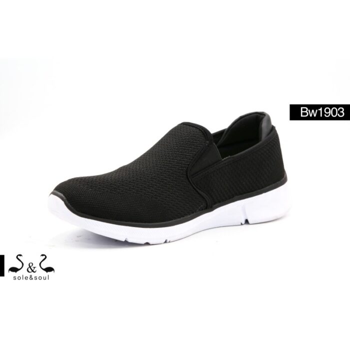 ⁦لون أسود حذاء سبورت Sole and Soul⁩ - الصورة ⁦4⁩