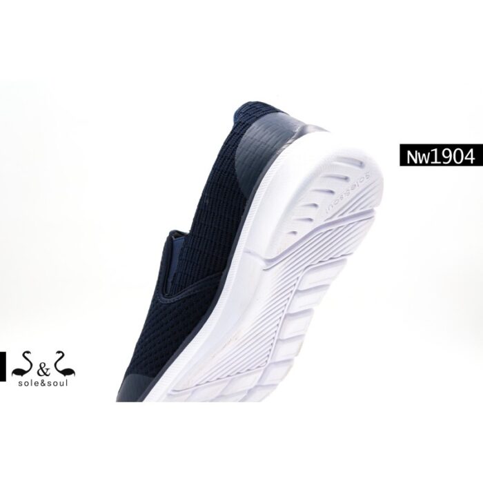 ⁦لون كحلي ونعل أبيض حذاء سبورت Sole and Soul⁩ - الصورة ⁦2⁩