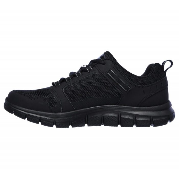 ⁦Skechers Men's Track - Knockhill Shoes - حذاء سكيتشرز تراك - نوك هيل للرجال لون أسود⁩ - الصورة ⁦5⁩