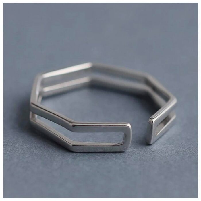 ⁦خاتم ( فضة مع نحاس ) سباعي⁩ - الصورة ⁦2⁩