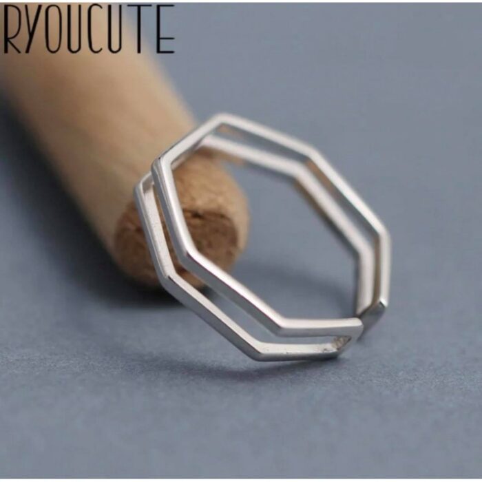 ⁦خاتم ( فضة مع نحاس ) سباعي⁩ - الصورة ⁦3⁩