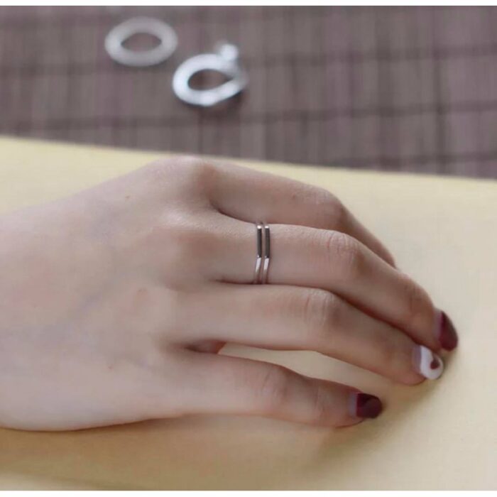 ⁦خاتم ( فضة مع نحاس ) سباعي⁩ - الصورة ⁦4⁩