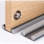 ⁦سدادة واسفنجة تحت الأبواب واقي مزدوج قابل للتعديل لون بني⁩ - الصورة ⁦4⁩