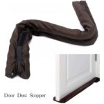 ⁦سدادة واسفنجة تحت الأبواب واقي مزدوج قابل للتعديل لون بني⁩ - الصورة ⁦10⁩