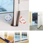 ⁦سدادة واسفنجة تحت الأبواب واقي مزدوج قابل للتعديل لون بني⁩ - الصورة ⁦13⁩