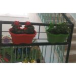 ⁦قوار ورد تعليق 20*15 سم - حسب اللون المتوفر في المخازن⁩ - الصورة ⁦2⁩