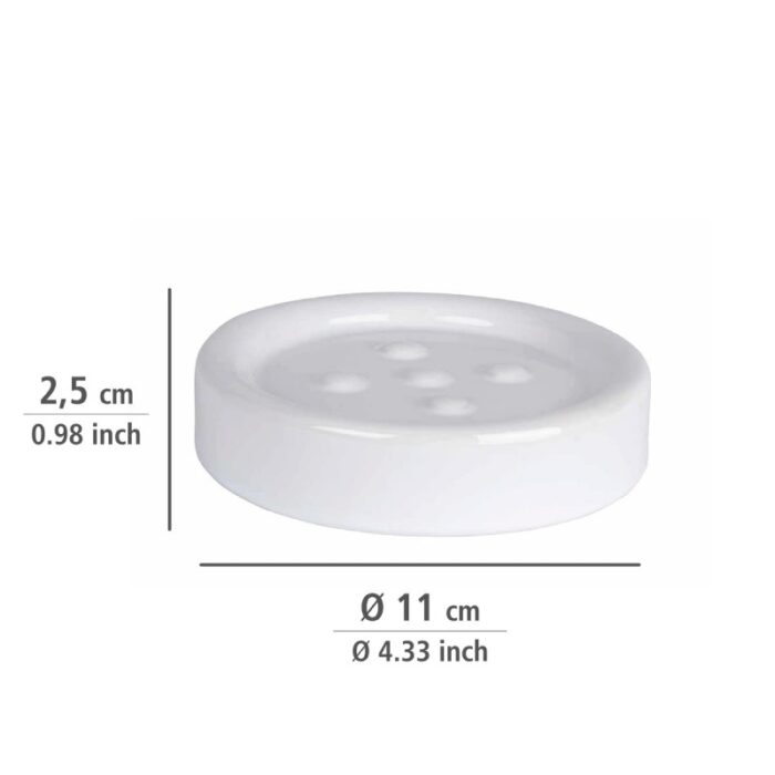 ⁦قاعد صابون سيراميك من وينكو⁩ - الصورة ⁦2⁩