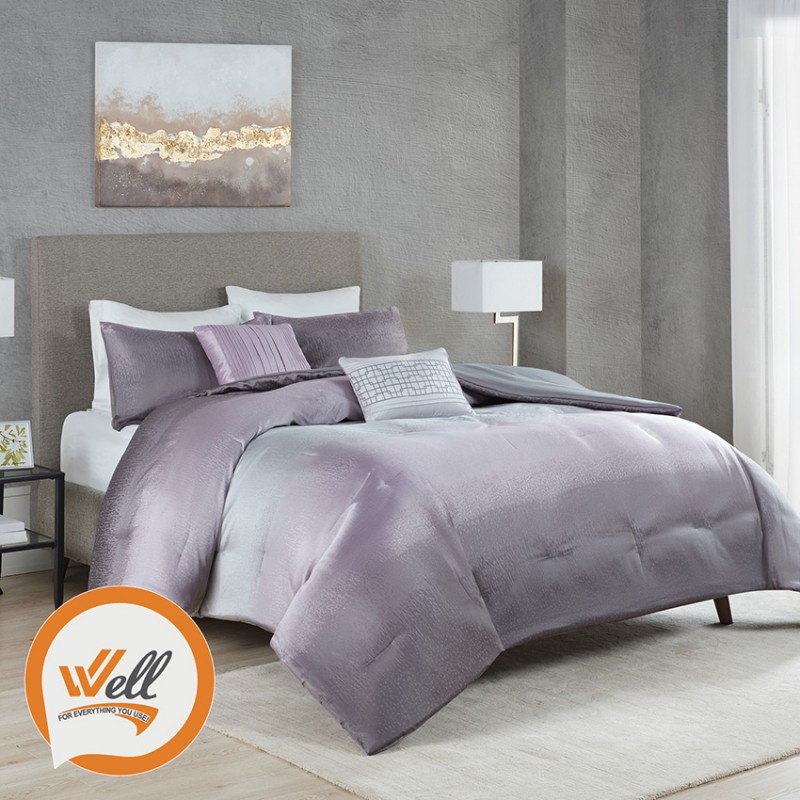 ⁦طقم غطاء تخت جاكار 8 قطع مجوز 265X235 CM⁩ - الصورة ⁦1⁩