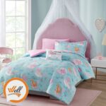 طقم غطاء تخت ميكروفيبر 5 قطع مفرد 180X230 CM
