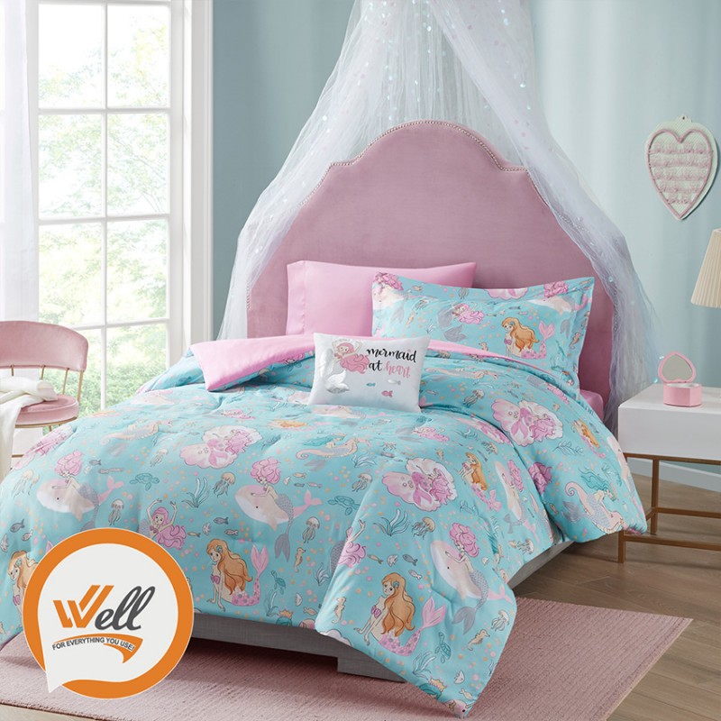 ⁦طقم غطاء تخت ميكروفيبر 5 قطع مفرد 180X230 CM⁩ - الصورة ⁦1⁩