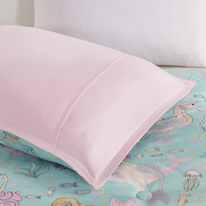 ⁦طقم غطاء تخت ميكروفيبر 5 قطع مفرد 180X230 CM⁩ - الصورة ⁦2⁩