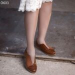 ⁦حذاء ستاتي صنـاعة محلية مريح و عملي جلد صناعي جودة عالية⁩ - الصورة ⁦2⁩