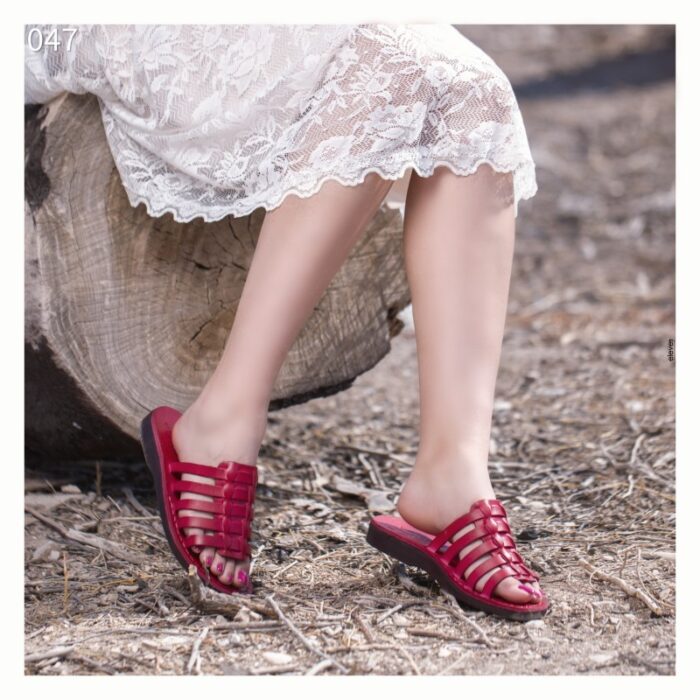 ⁦بابوج ستاتي جلد مريح جدا من Camel Sandals⁩ - الصورة ⁦3⁩