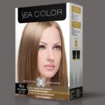 SEA COLOR صبغة شعر اشقر فاتح 8/0 100مل