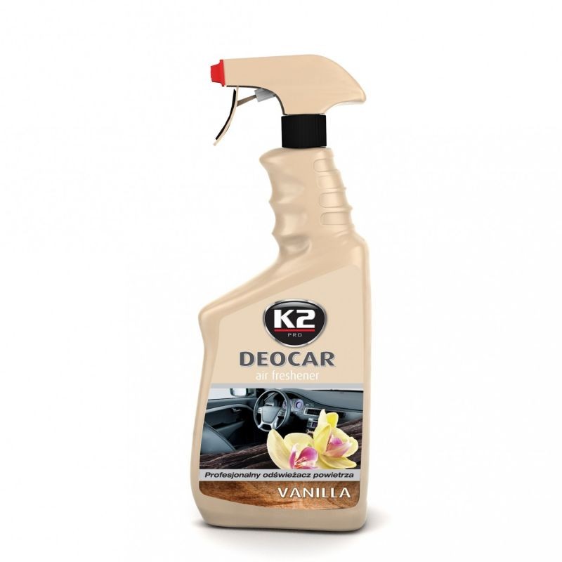 ⁦deocare air رشاش معطر جو برائحة الفانيلا k2 m115vm⁩ - الصورة ⁦1⁩