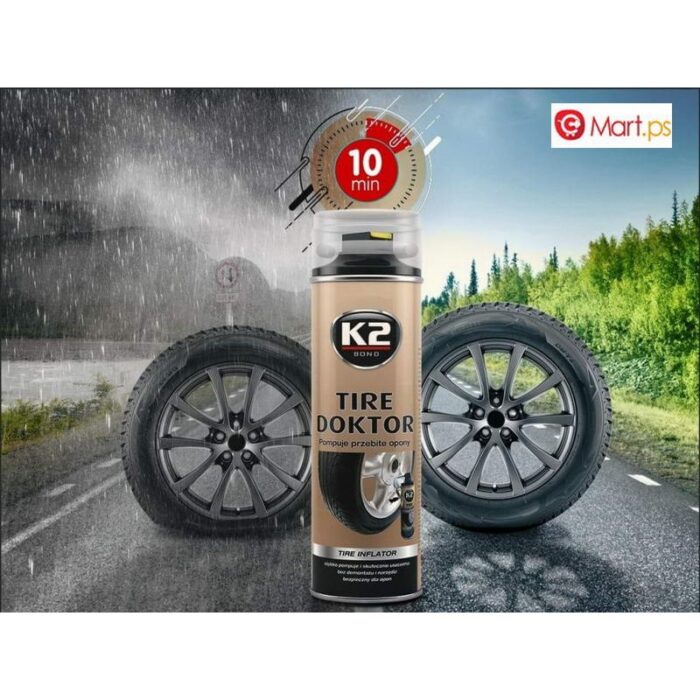 ⁦tire doktor سبري اغلاق ثقوب الاطارات k2 b310⁩ - الصورة ⁦2⁩