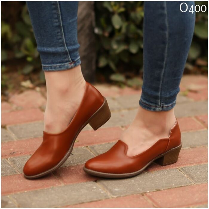 ⁦حذاء ستاتي جلد طبيعي مريحة صناعة محلية⁩ - الصورة ⁦2⁩