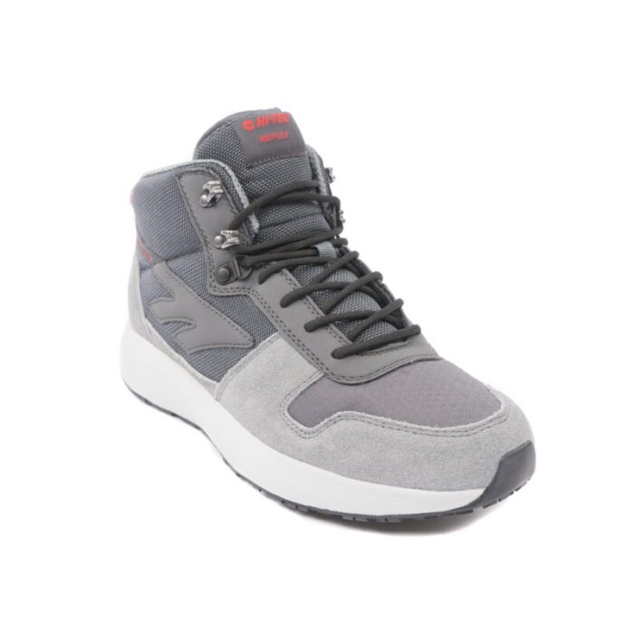 ⁦Hi-Tec Sierra Re-Flex Mid Trainers Shoes  حذاء سيرا ريفليكس ميد من هاي-تيك لون رمادي⁩ - الصورة ⁦2⁩