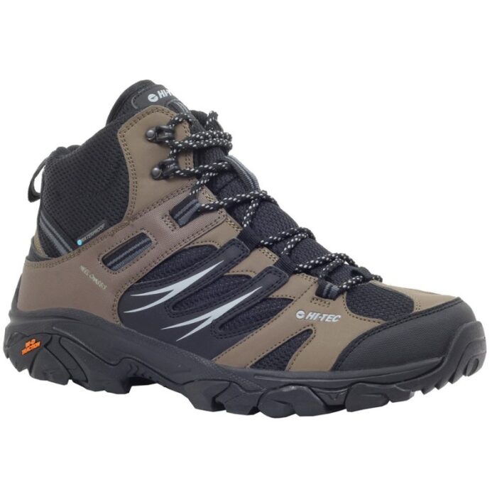 ⁦Hi-Tec Tarantula Mid WP  Hiking Shoes  حذاء هاي-تيك تارانتولا ميد ووتر بروف لون بني⁩ - الصورة ⁦3⁩