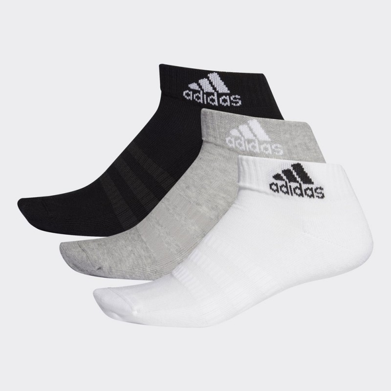 ⁦adidas Cushioned Ankle Socks - 3 Pairs Multi Colour⁩ - الصورة ⁦1⁩