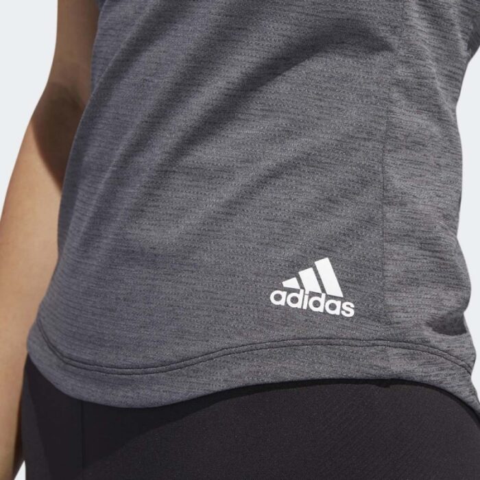 ⁦adidas Performance Tee - Black‏⁩ - الصورة ⁦4⁩