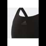 ⁦adidas Womens' Athly V 3-Stripes Swimsuit Black- مايوه اديداس ايثلي في 3 خطوط للنساء لون أسود‏⁩ - الصورة ⁦5⁩