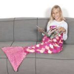 ⁦ذيل حورية البحر للأطفال فلانيل 1194 SIRENA KIDS PINK⁩ - الصورة ⁦4⁩