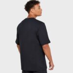 ⁦تيشيرت ريبوك كلاسيك لينر للرجال لون أسود - Reebok Men's Classics Linear T-Shirt- Black⁩ - الصورة ⁦6⁩