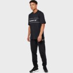 ⁦تيشيرت ريبوك كلاسيك لينر للرجال لون أسود - Reebok Men's Classics Linear T-Shirt- Black⁩ - الصورة ⁦7⁩