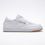 ⁦Reebok Club C 85 Shoes - حذاء ريبوك كلوب سي 85 جلد لون أبيض⁩ - الصورة ⁦2⁩