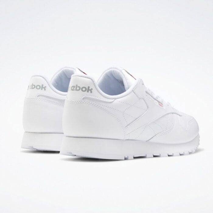 ⁦Reebok Classic Leather Shoes - حذاء ريبوك كلاسيك جلد لون أبيض⁩ - الصورة ⁦4⁩