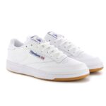 ⁦Reebok Mens' Club C 85 Shoes- حذاء ريبوك كلوب سي 85 للرجال لون أبيض⁩ - الصورة ⁦2⁩