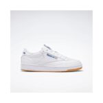 ⁦Reebok Mens' Club C 85 Shoes- حذاء ريبوك كلوب سي 85 للرجال لون أبيض⁩ - الصورة ⁦5⁩
