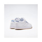 ⁦Reebok Mens' Club C 85 Shoes- حذاء ريبوك كلوب سي 85 للرجال لون أبيض⁩ - الصورة ⁦6⁩