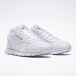 Reebok Unisex' Classic Leather Shoes - White- حذاء ريبوك كلاسيك جلدي للجنسين لون أبيض