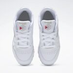 ⁦Reebok Unisex' Classic Leather Shoes - White- حذاء ريبوك كلاسيك جلدي للجنسين لون أبيض⁩ - الصورة ⁦6⁩