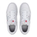 ⁦Reebok Unisex' Classic Leather Shoes - White- حذاء ريبوك كلاسيك جلدي للجنسين لون أبيض⁩ - الصورة ⁦9⁩