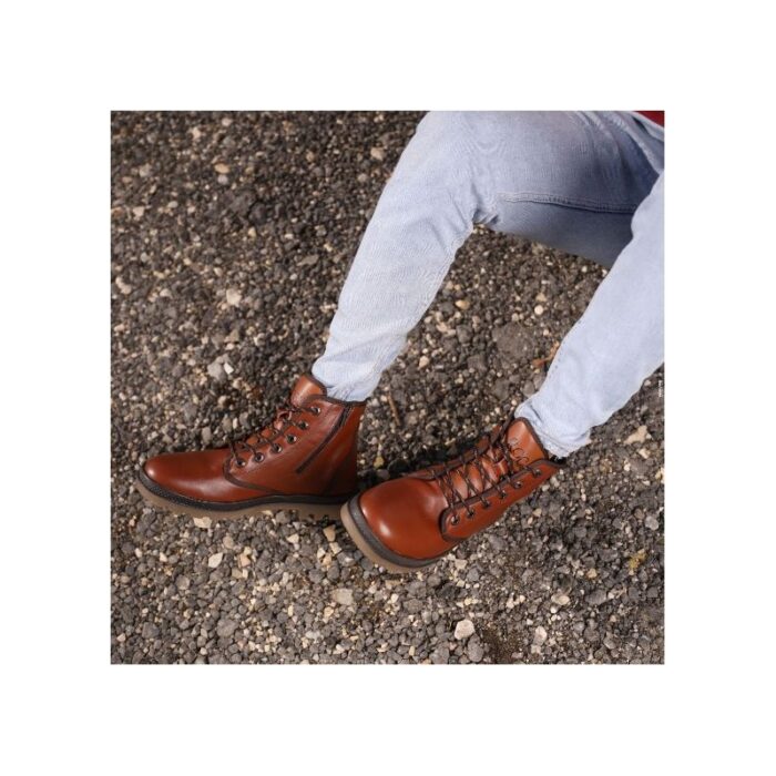 ⁦حذاء جلد شبابي من Rock⁩ - الصورة ⁦3⁩