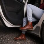 ⁦حذاء جلد شبابي من Rock⁩ - الصورة ⁦5⁩