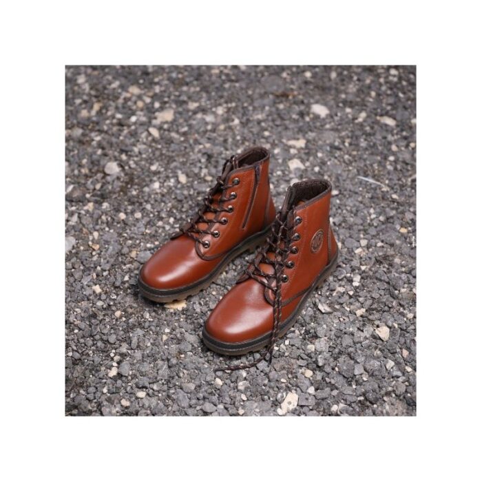 ⁦حذاء جلد شبابي من Rock⁩ - الصورة ⁦7⁩