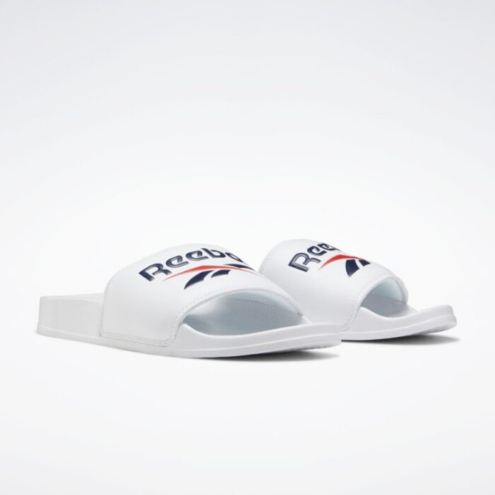 1025880_67db331b198b7 Reebok Unisex Classic Slides - White- شبشب ريبوك كلاسيك للجنسين لون أبيض - الصورة 1
